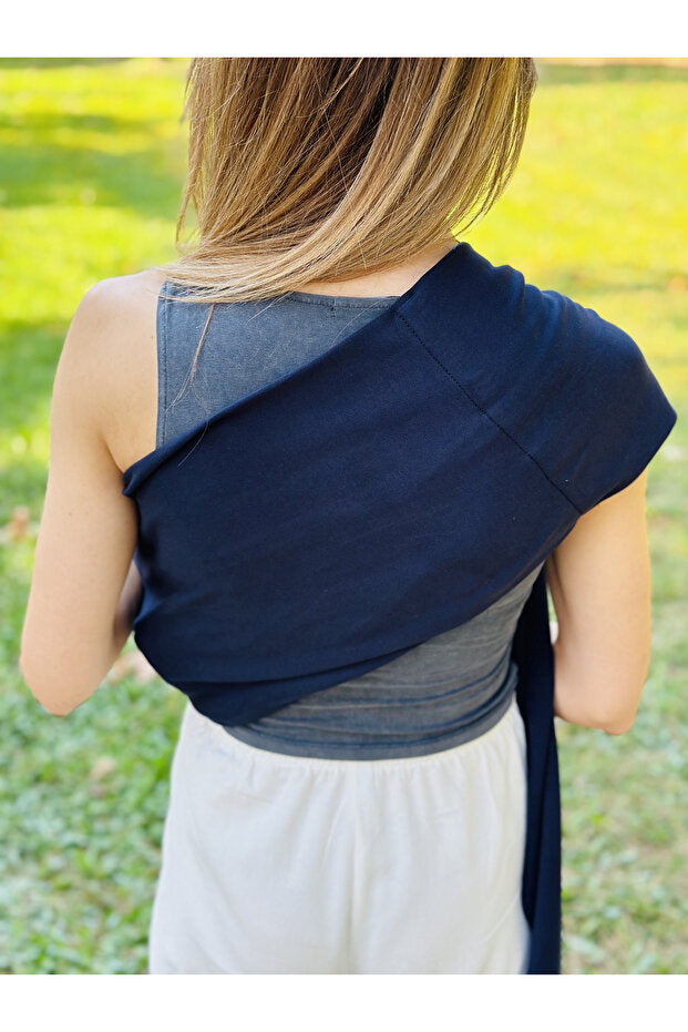 Kubbe Anakucağı Wrap Sling - Lacivert 6