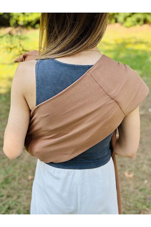 Kubbe Anakucağı Wrap Sling - Kahverengi 6