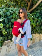 Kubbe Premium Bel Destekli Bebek Kanguru ve Taşıma Çantası - Ergonomi, Kolay Kullanım ve Modern Tasarım