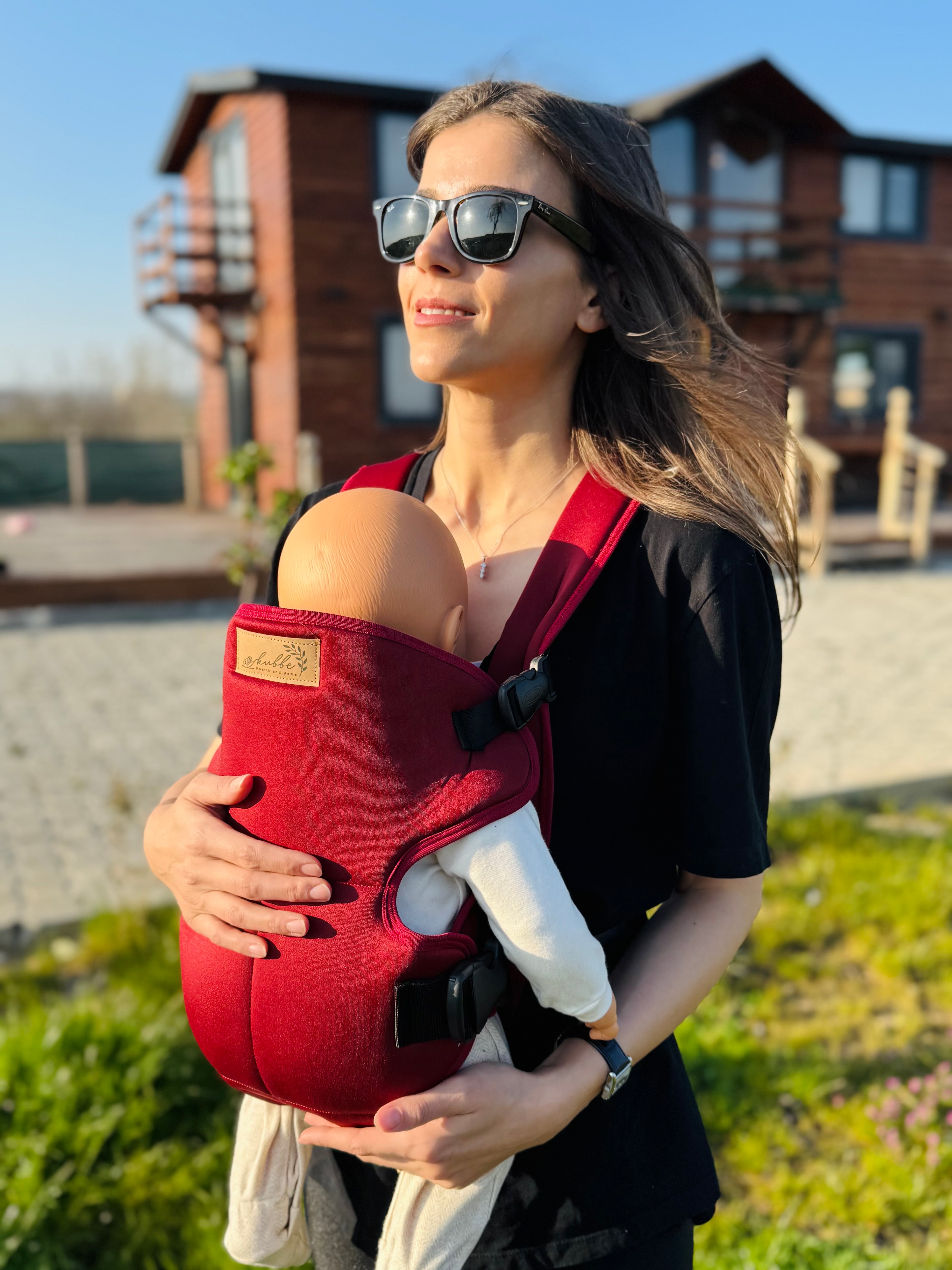 Kubbe Premium Bebek Kanguru ve Çok Yönlü Taşıma Çantası - Ergonomik Konfor, Kolay Kullanım ve Modern Tasarım