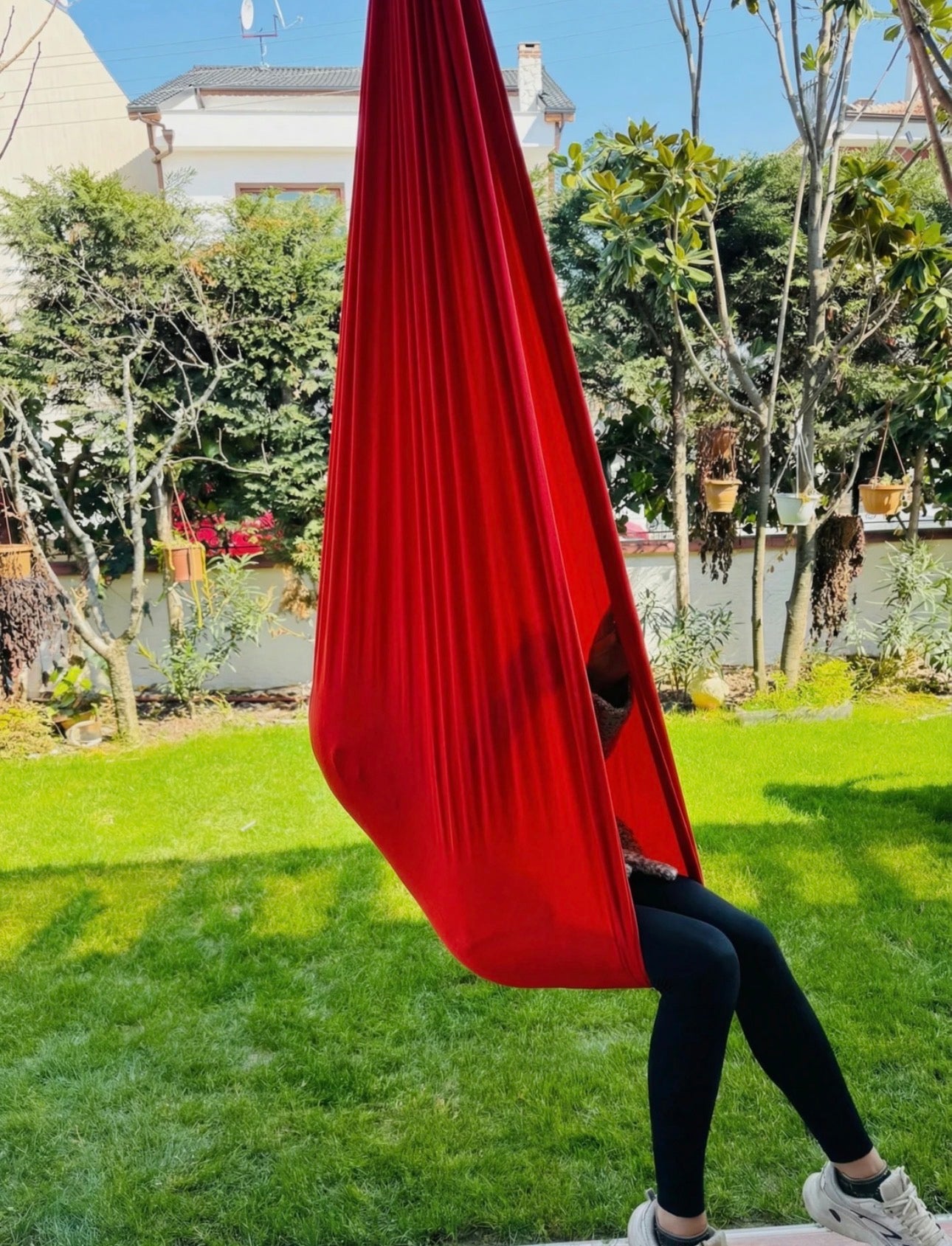 Kubbe Koza Cuddle Yoga Swing - kullanım 3