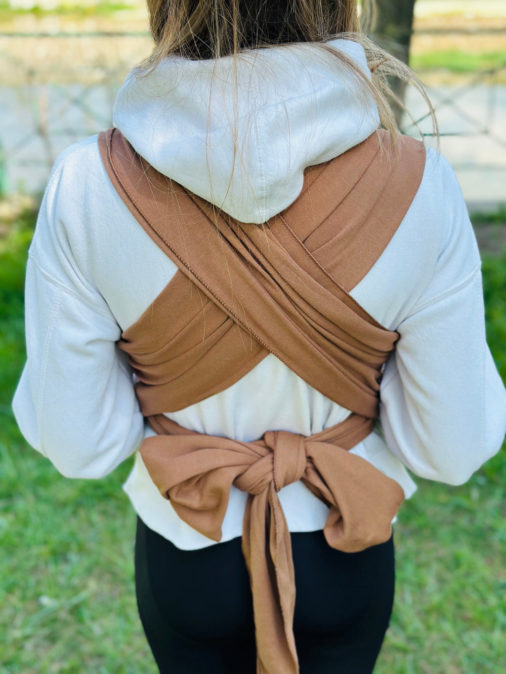 Camel Kubbe Baby Premium Ergonomik Cepli Bebek Taşıma Şalı, Anakucağı Sling — Şapka ve Taşıma Torbası Hediyeli