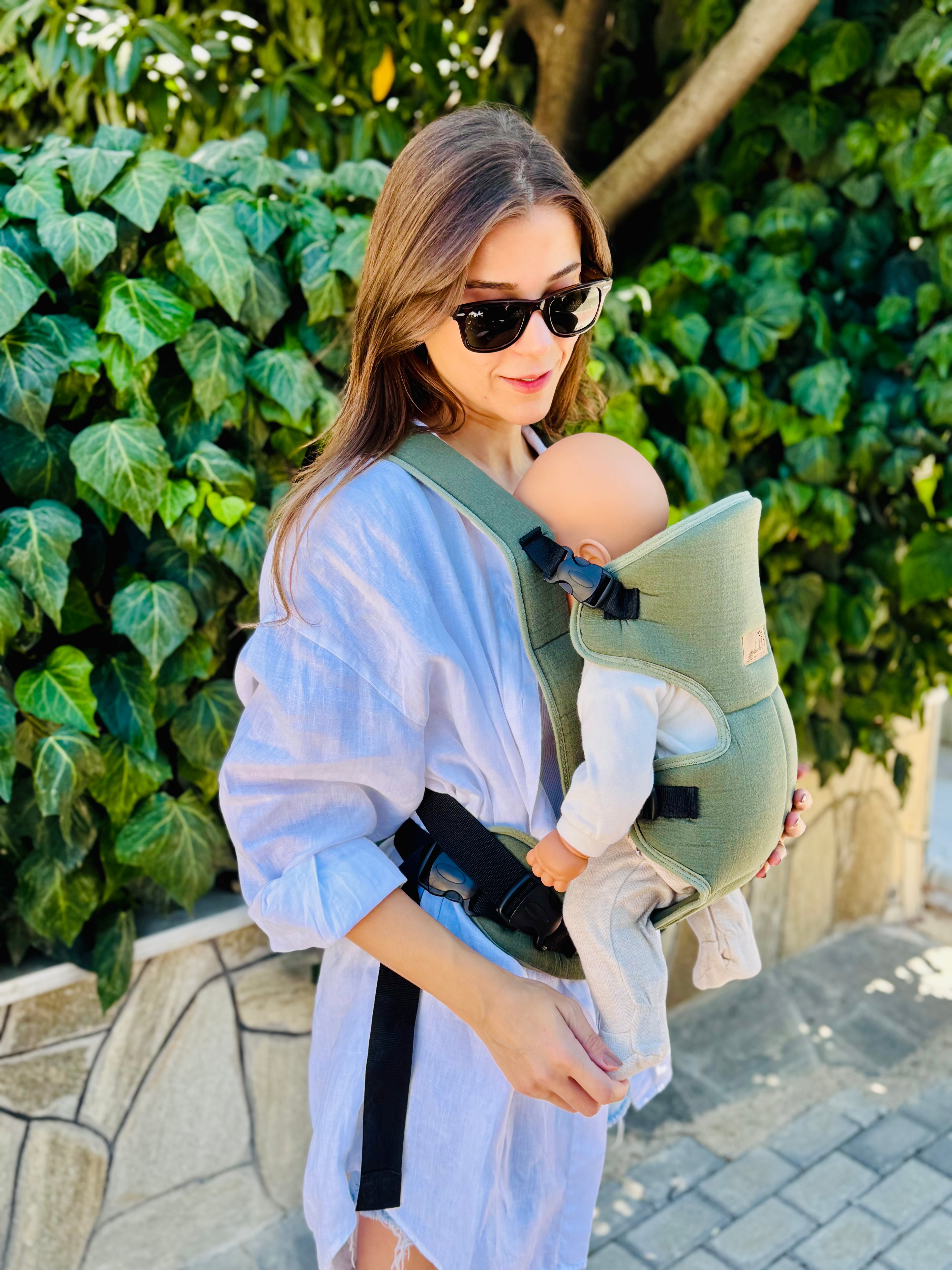 Kubbe Premium Bel Destekli Bebek Kanguru ve Taşıma Çantası - Ergonomi, Kolay Kullanım ve Modern Tasarım